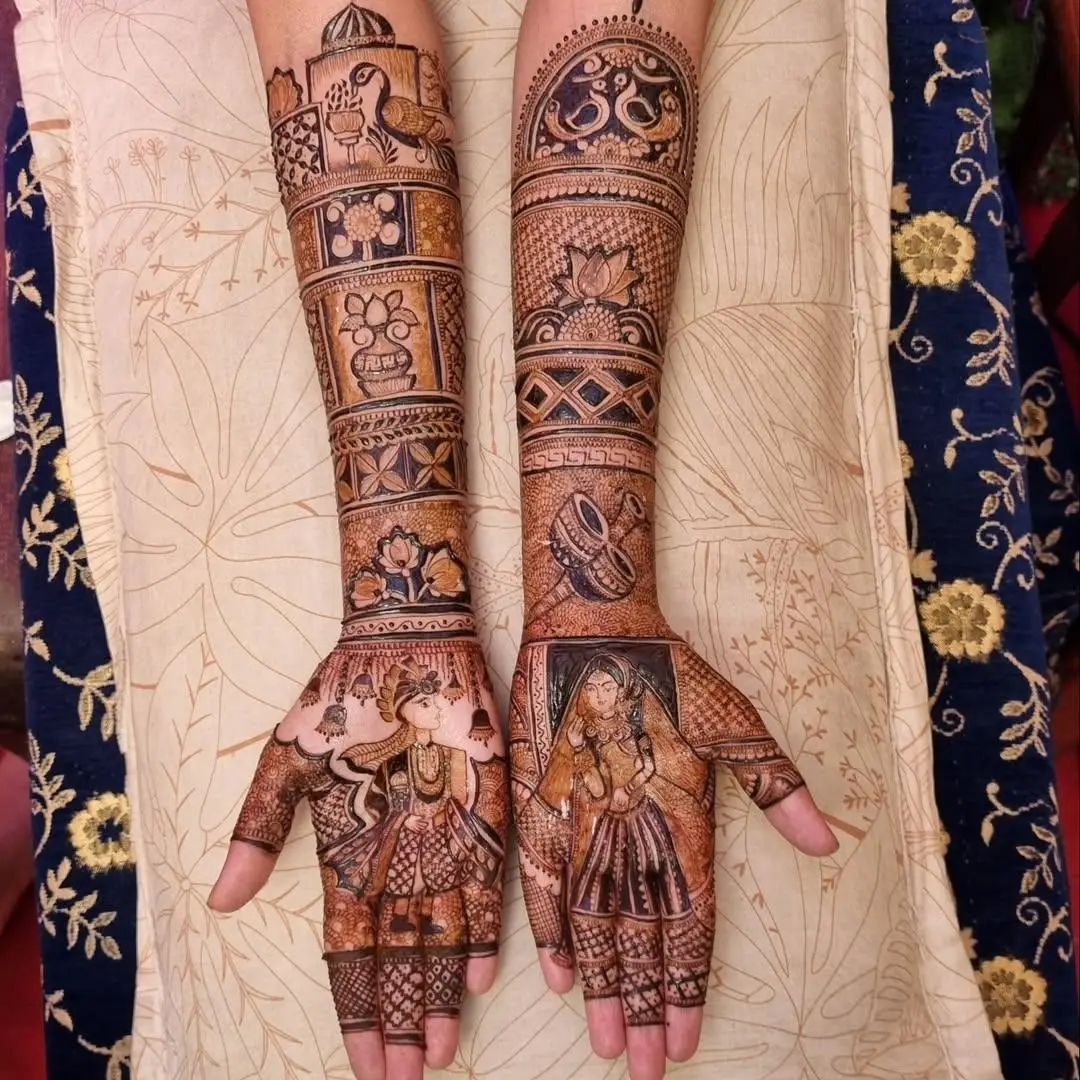 ZuwixArt creates premium bridal mehndi with intricate designs that leave a lasting impression.
