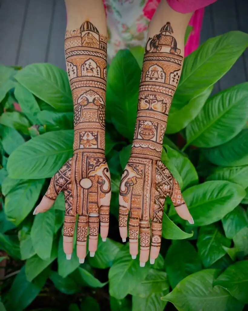 Rajasthani bridal mehndi by ZuwixArt – Pune’s expert artist